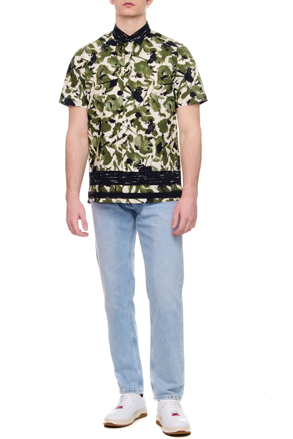 Мужской HUGO Рубашка с принтом (цвет ), артикул 50490691 | Фото 2