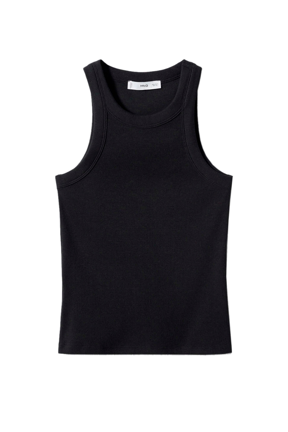 Женский Mango Топ BONI из эластичного хлопка (цвет ), артикул 47087877 | Фото 1