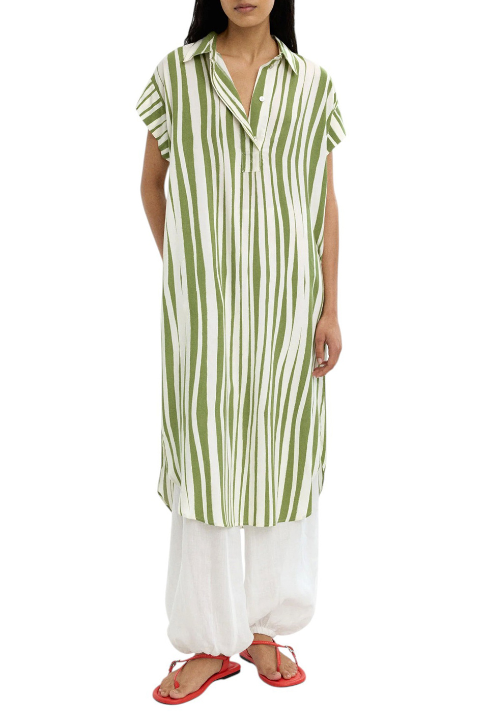 Женский Parfois Платье-рубашка в полоску (цвет ), артикул 236803 | Фото 2