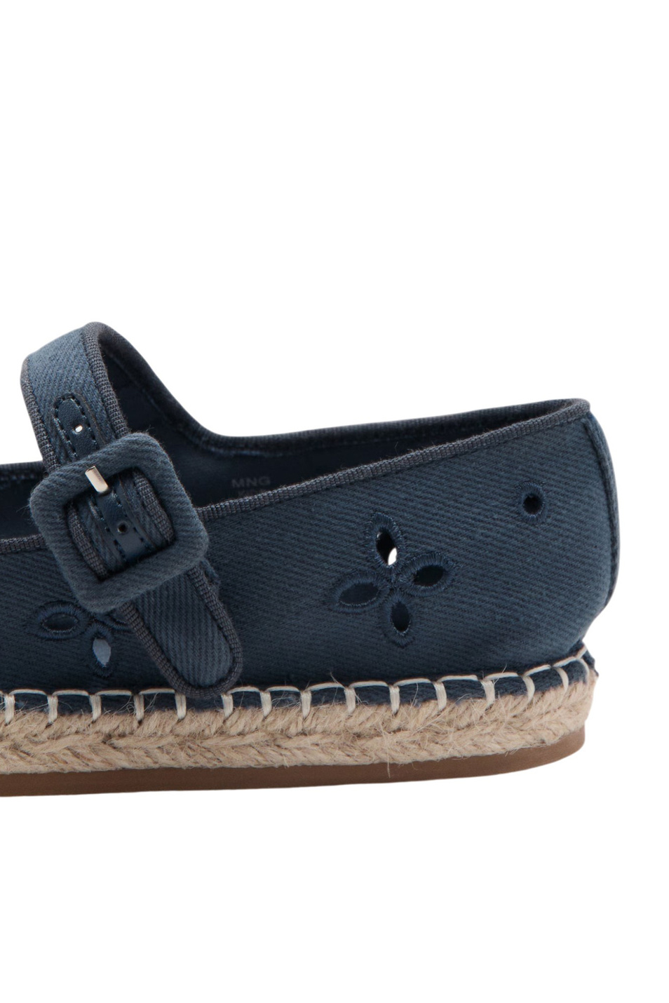 Девочкам Mango Kids Эспадрильи MARIEV с вышивкой (цвет ), артикул 27046337 | Фото 4