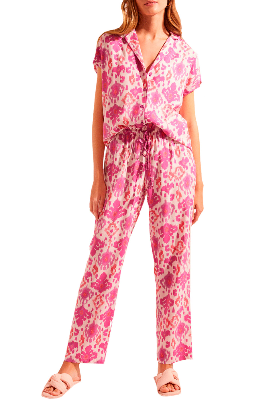Women'secret Пижама в рубашечном стиле с принтом (цвет ), артикул 3134845 | Фото 1