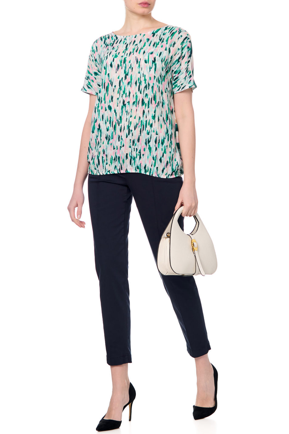 Женский Gerry Weber Футболка из вискозы (цвет ), артикул 670039-44046 | Фото 3