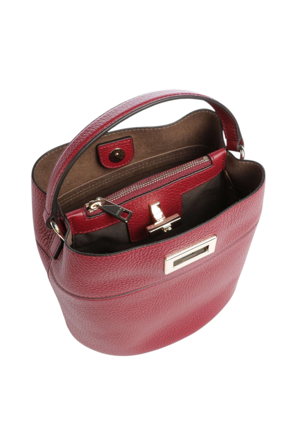 Женский Furla Сумка-ведро AMELIA из натуральной кожи (цвет ), артикул WE00879-HSF000 | Фото 3