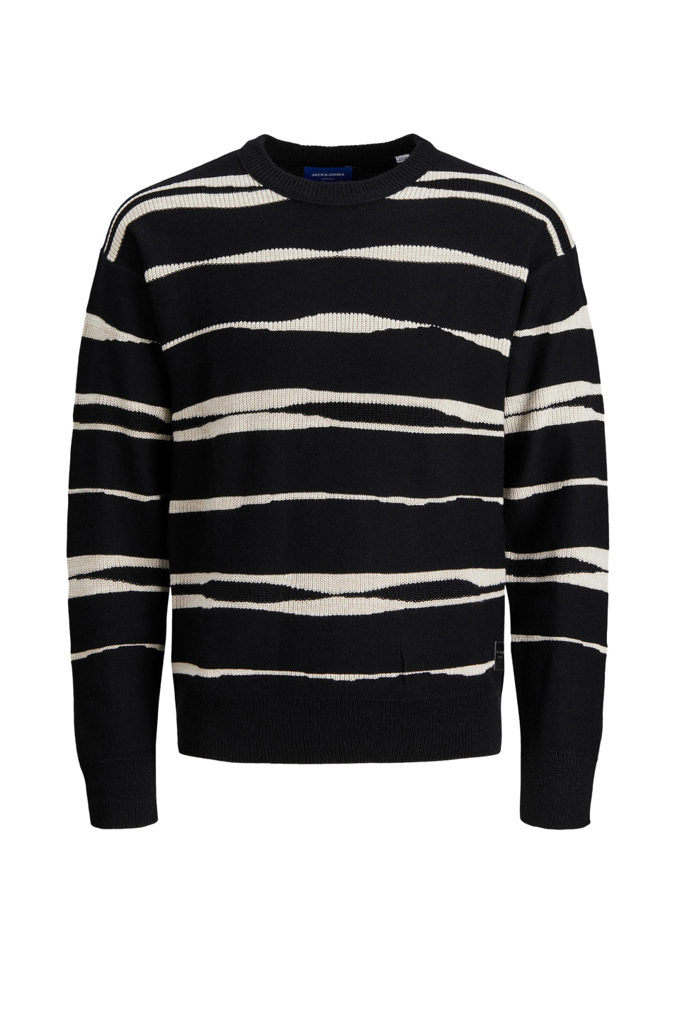 Мужской Jack & Jones Джемпер из смесового хлопка с добавлением шерсти и акрила (цвет ), артикул 12193326 | Фото 1