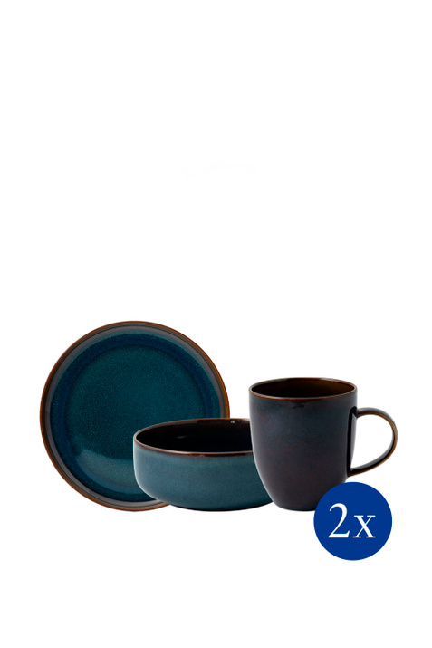 Villeroy & Boch Набор для завтрака Crafted Denim на 2 персоны, 6 предметов ( цвет), артикул 19-5168-9071 | Фото 1