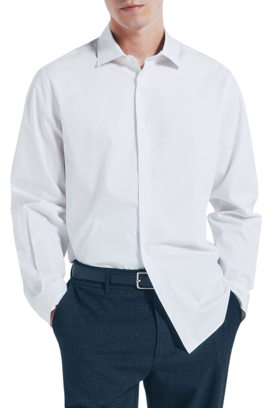 Мужской Springfield Рубашка из натурального хлопка (цвет ), артикул 1502916 | Фото 1