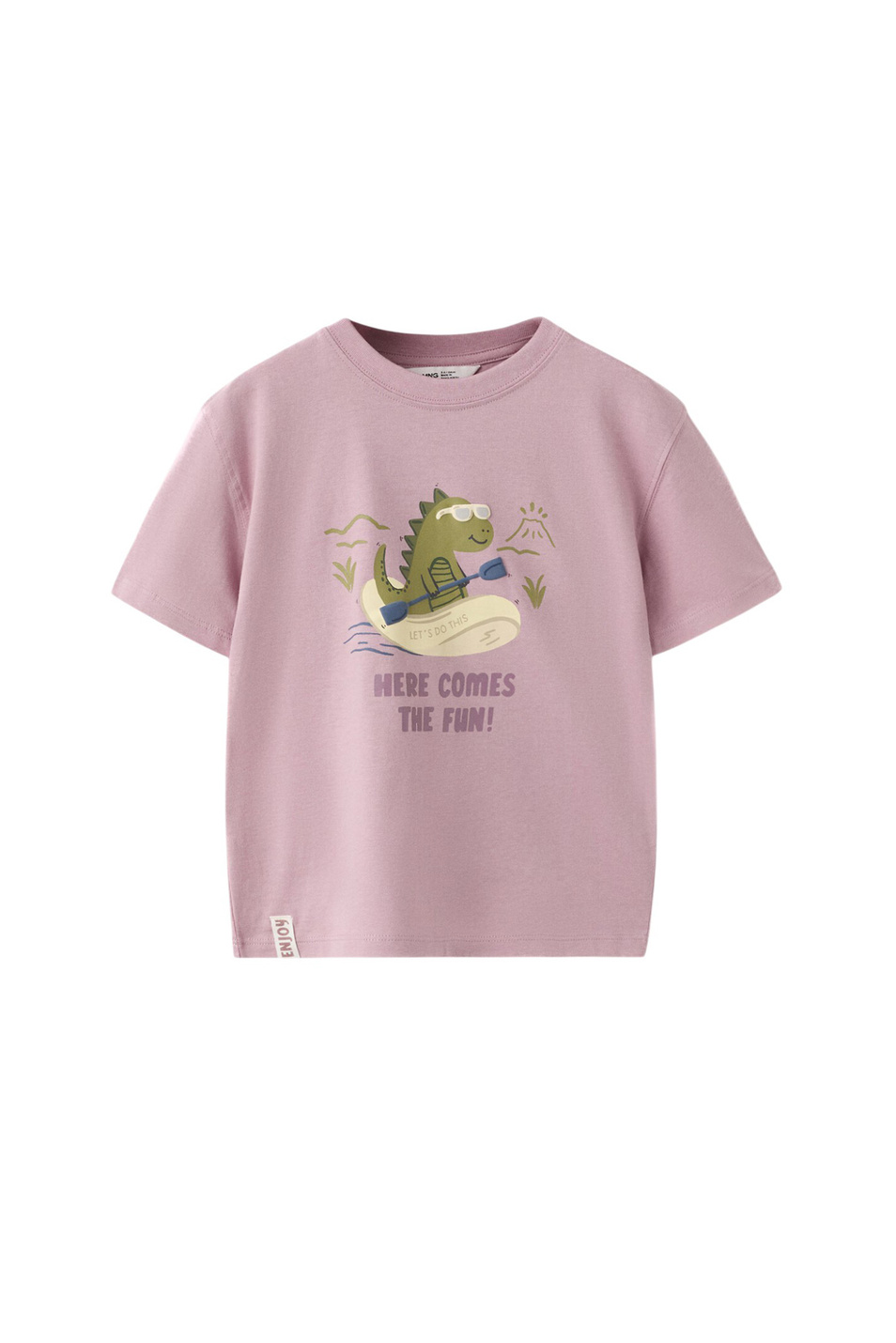 Малышам мальчикам Mango Kids Футболка RAFTING с принтом (цвет ), артикул 27008275 | Фото 1