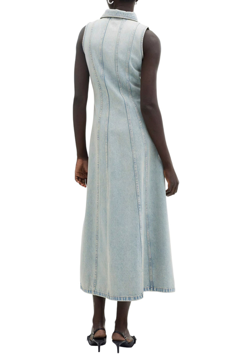 Женский Mango Платье KAROL джинсовое (цвет ), артикул 67055734 | Фото 4
