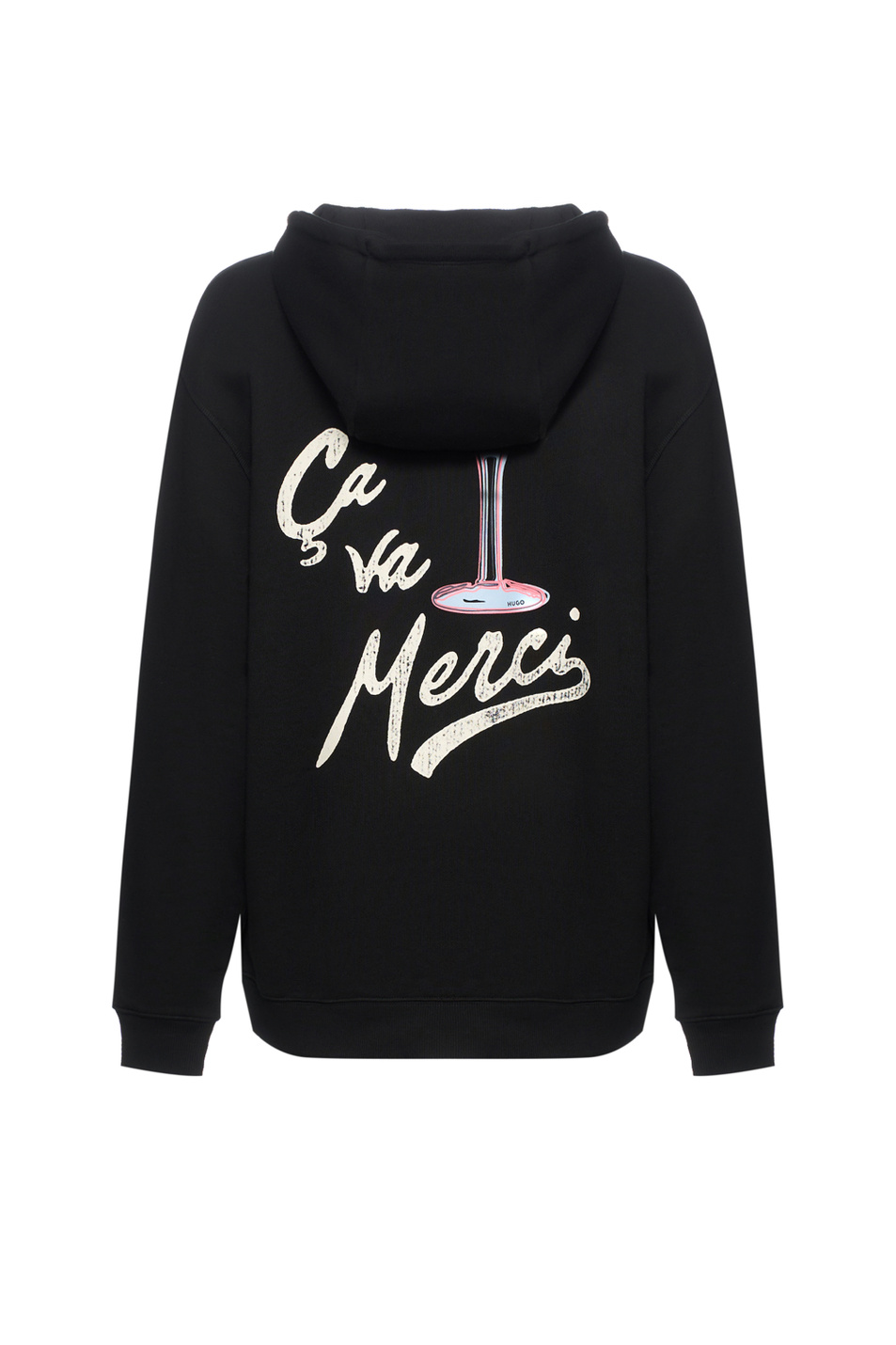 Худи Dejandra с принтом|Основной цвет:Черный Женский HUGO Худи Dejandra с принтом (цвет ), артикул 50545201 | Фото 2