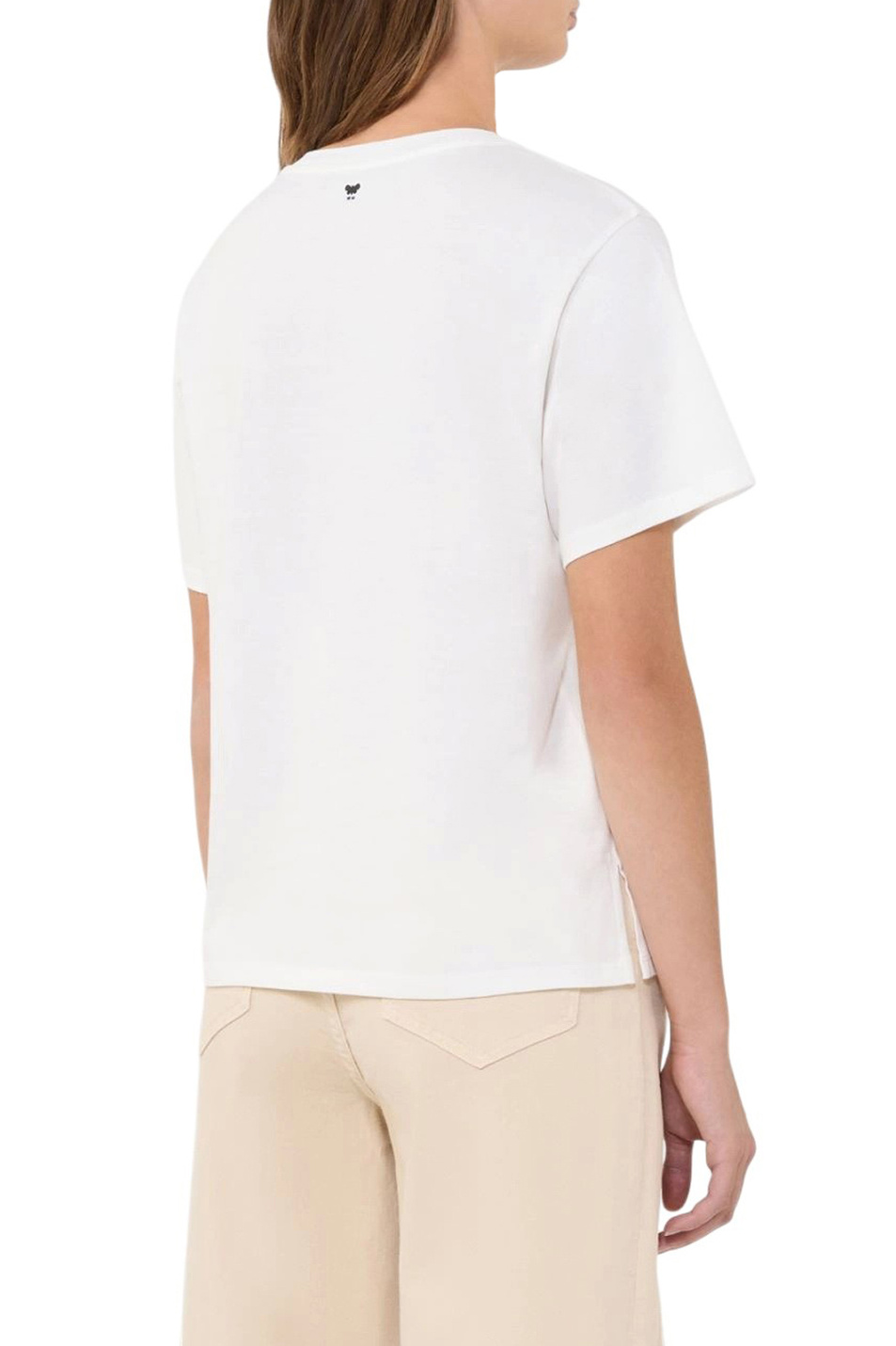 Женский Weekend Max Mara Футболка WEST из хлопка (цвет ), артикул 2615971041 | Фото 4