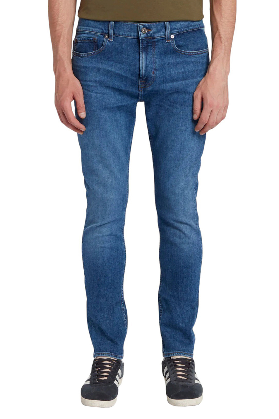 Мужской 7 for all Mankind Джинсы PAXTYN из эластичного хлопка (цвет ), артикул JSPDC120NN | Фото 1