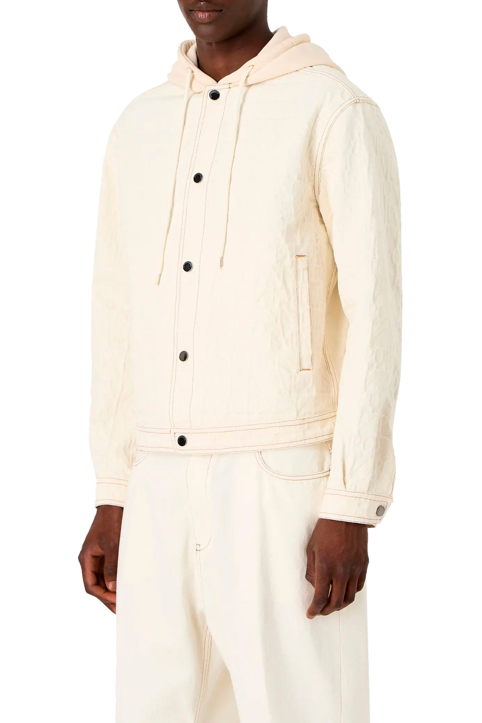 Мужской Emporio Armani Куртка из смесового хлопка (цвет ), артикул 3D1BG6-1K2YZ | Фото 3
