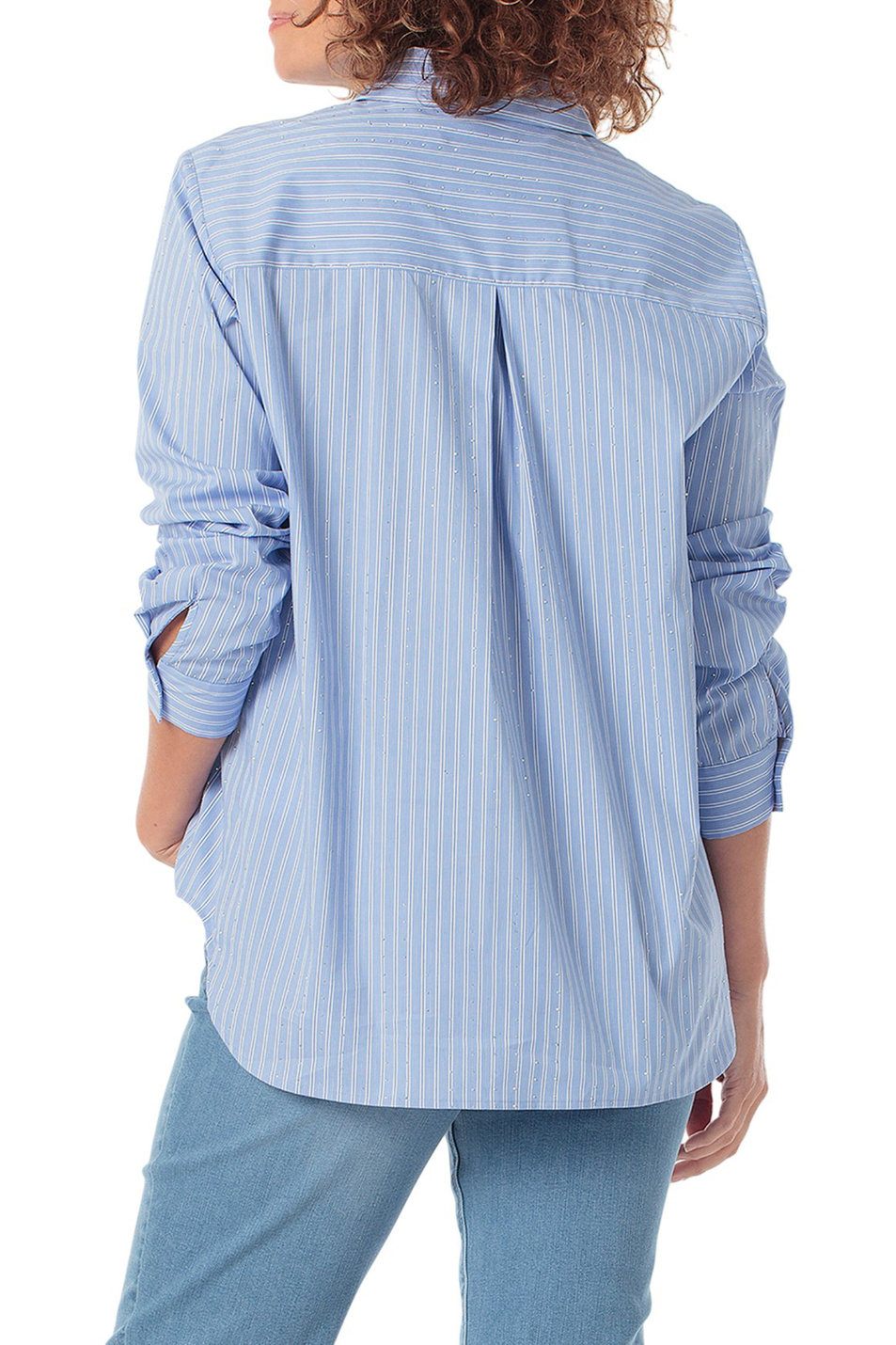 Женский Gerry Weber Рубашка с отделкой стразами (цвет ), артикул N60460 | Фото 5