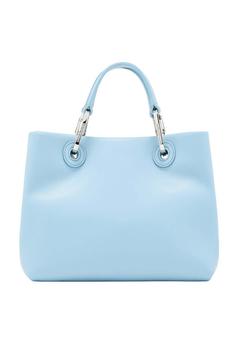 Сумка MyEA из натуральной кожи|Основной цвет:Голубой Женский Emporio Armani Сумка MyEA из натуральной кожи (цвет ), артикул EW000361-AF18673 | Фото 3