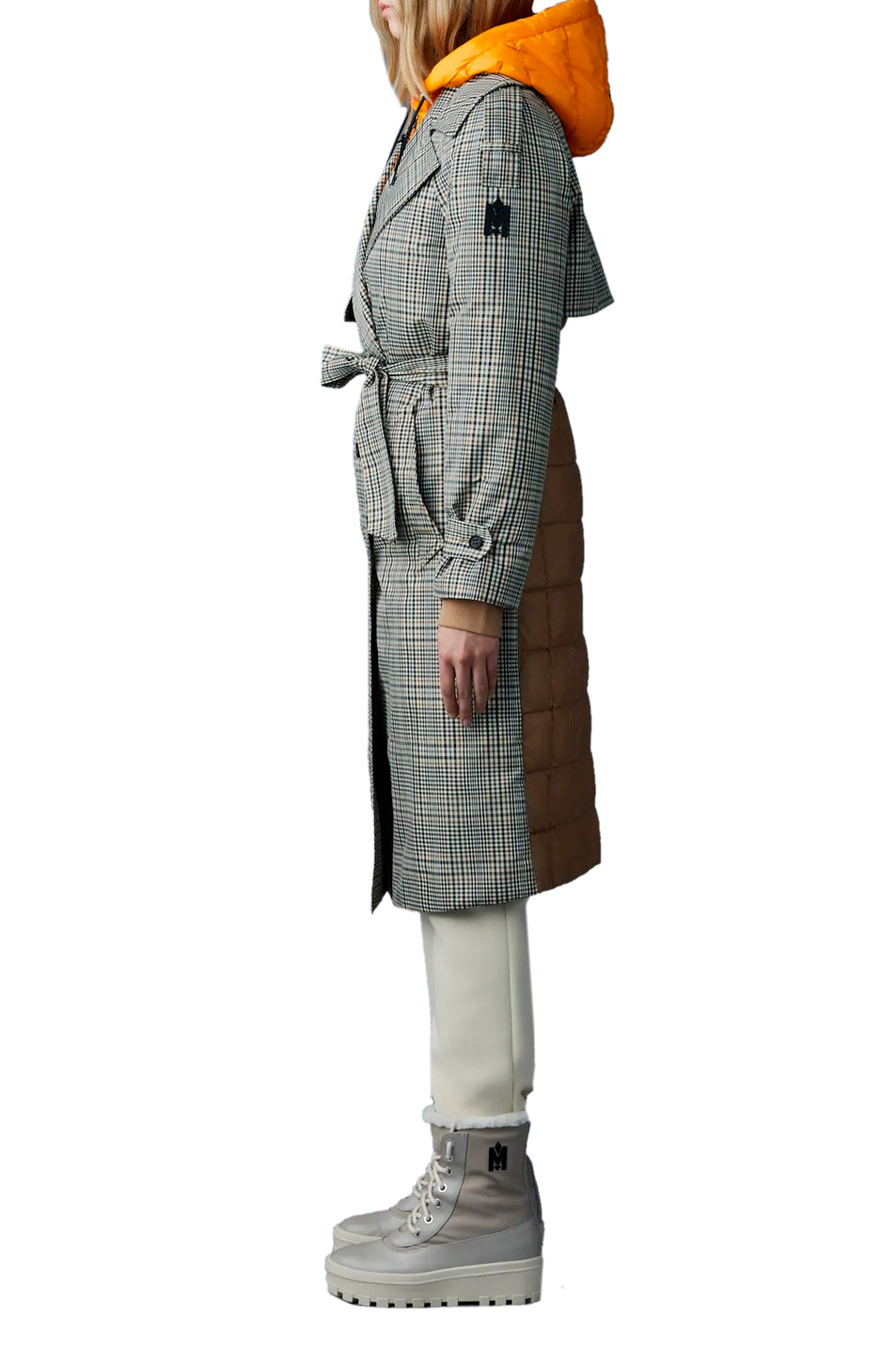 Женский Mackage Пальто MAXINE-PL с капюшоном и пуховым наполнителем (цвет ), артикул P002042 | Фото 3