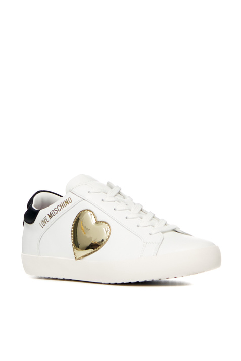 Moschino Сникеры Love Heart ( цвет), артикул JA15402G0EI4 | Фото 2