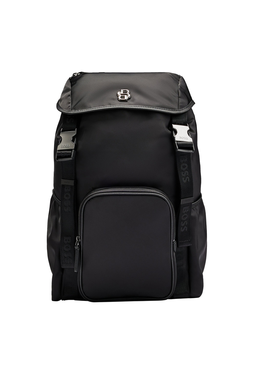 Рюкзак с логотипом|Основной цвет:Черный|Артикул:50516809 | Фото 1