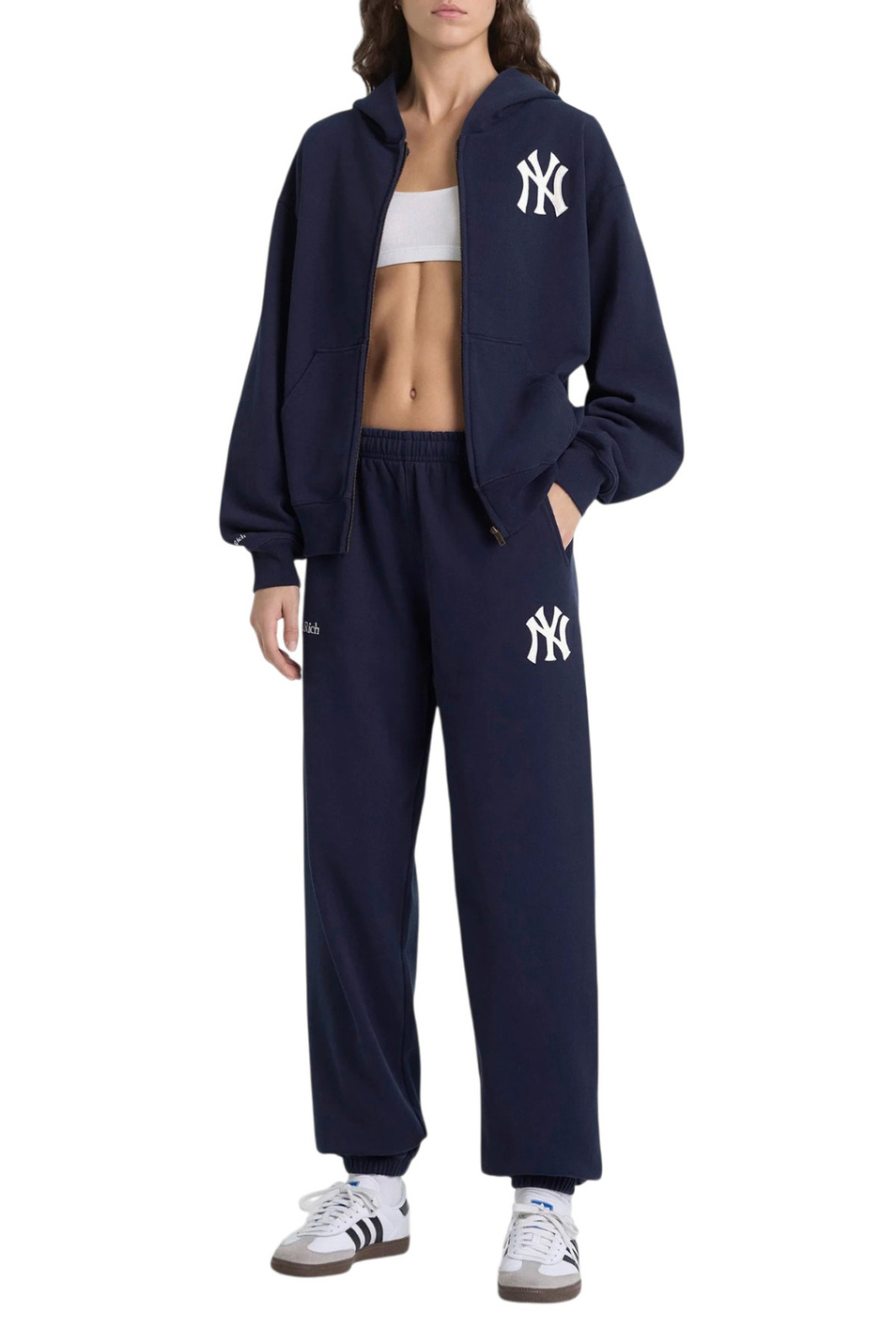 Брюки Heritage Yankees Serif|Основной цвет:Синий Женский Sporty & Rich Брюки Heritage Yankees Serif (цвет ), артикул PA036610300BL106 | Фото 2