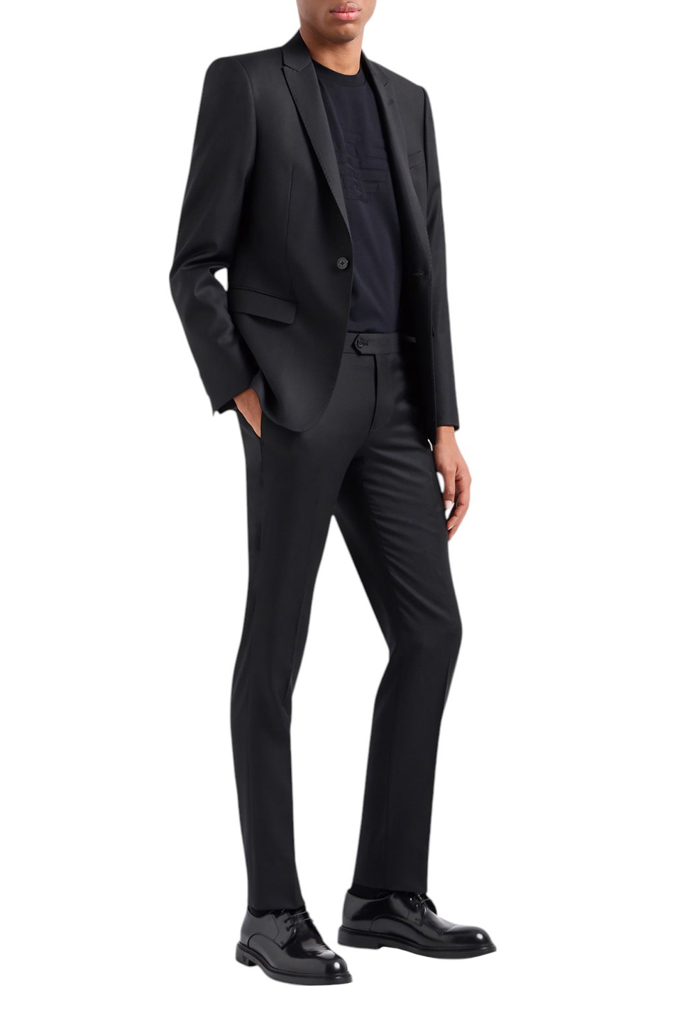 Мужской Emporio Armani Футболка из натурального хлопка (цвет ), артикул 8N1TD2-1JGYZ | Фото 2