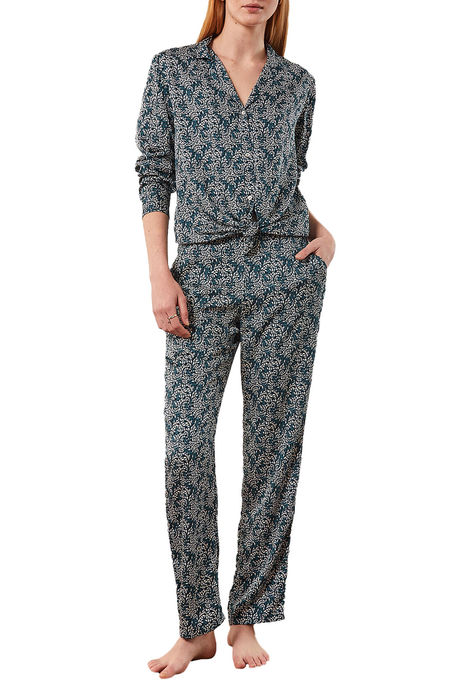 Женский Etam Пижамная рубашка BRIDGET с принтом (цвет ), артикул 6532575 | Фото 2
