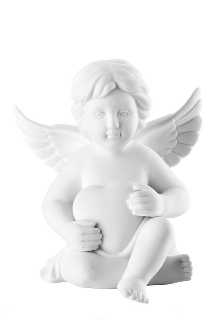 Фигурка «Ангел с сердцем»|Основной цвет:Белый|Артикул:69055-000102-90097 | Фото 1