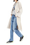 Weekend Max Mara Двубортное пальто SELZ с поясом ( цвет), артикул 2350110337 | Фото 2