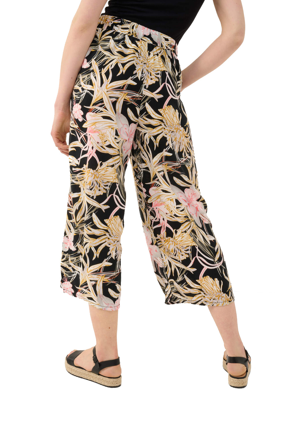 Orsay Укороченные широкие брюки с принтом (цвет ), артикул 327070 | Фото 3