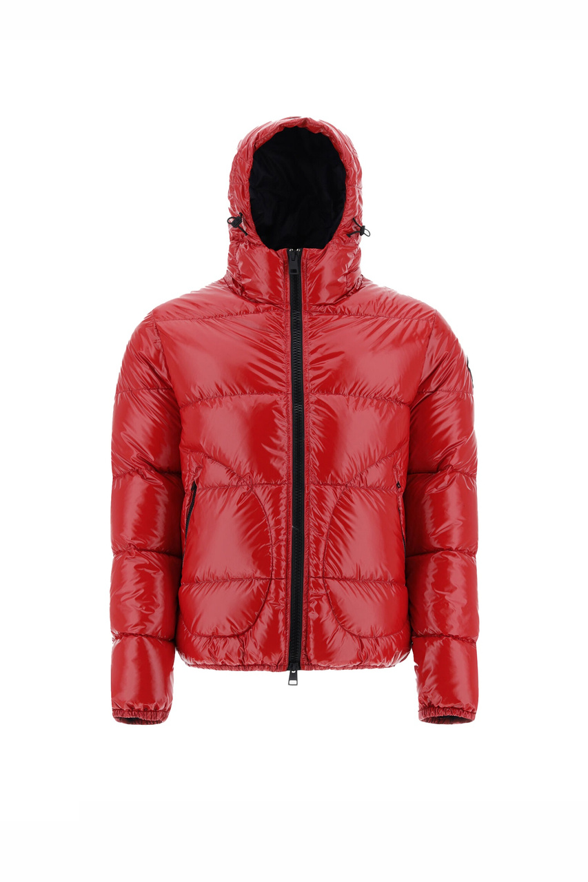 Куртка стеганая однотонная|Основной цвет:Красный|Артикул:PI001079U12220 | Фото 1