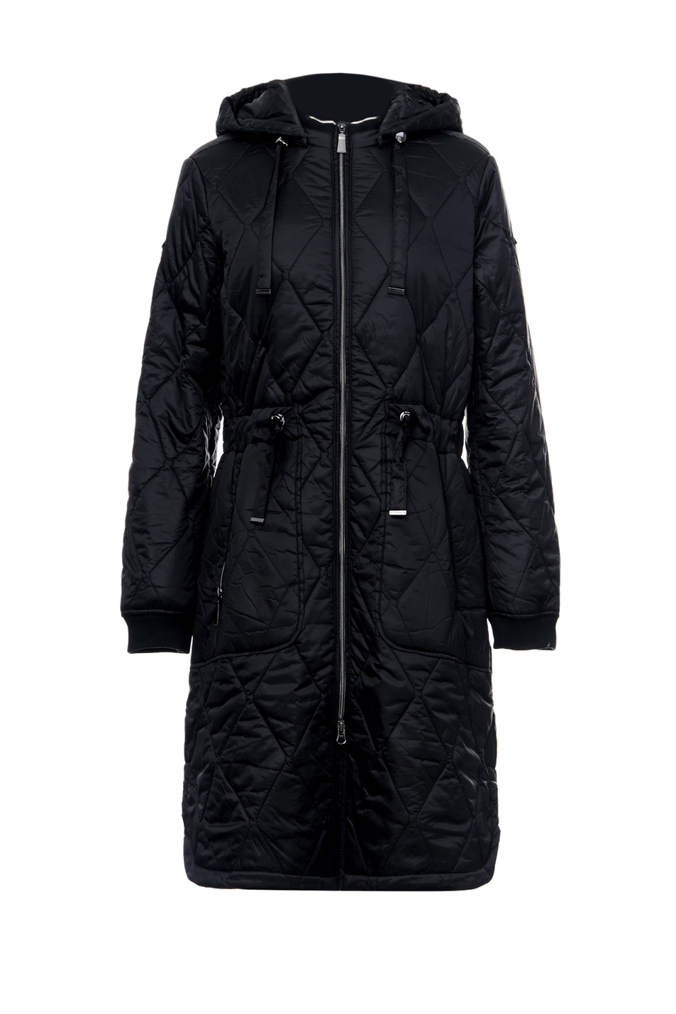 Comma Стеганое пальто с текстильными манжетами (цвет ), артикул 2116920 | Фото 1