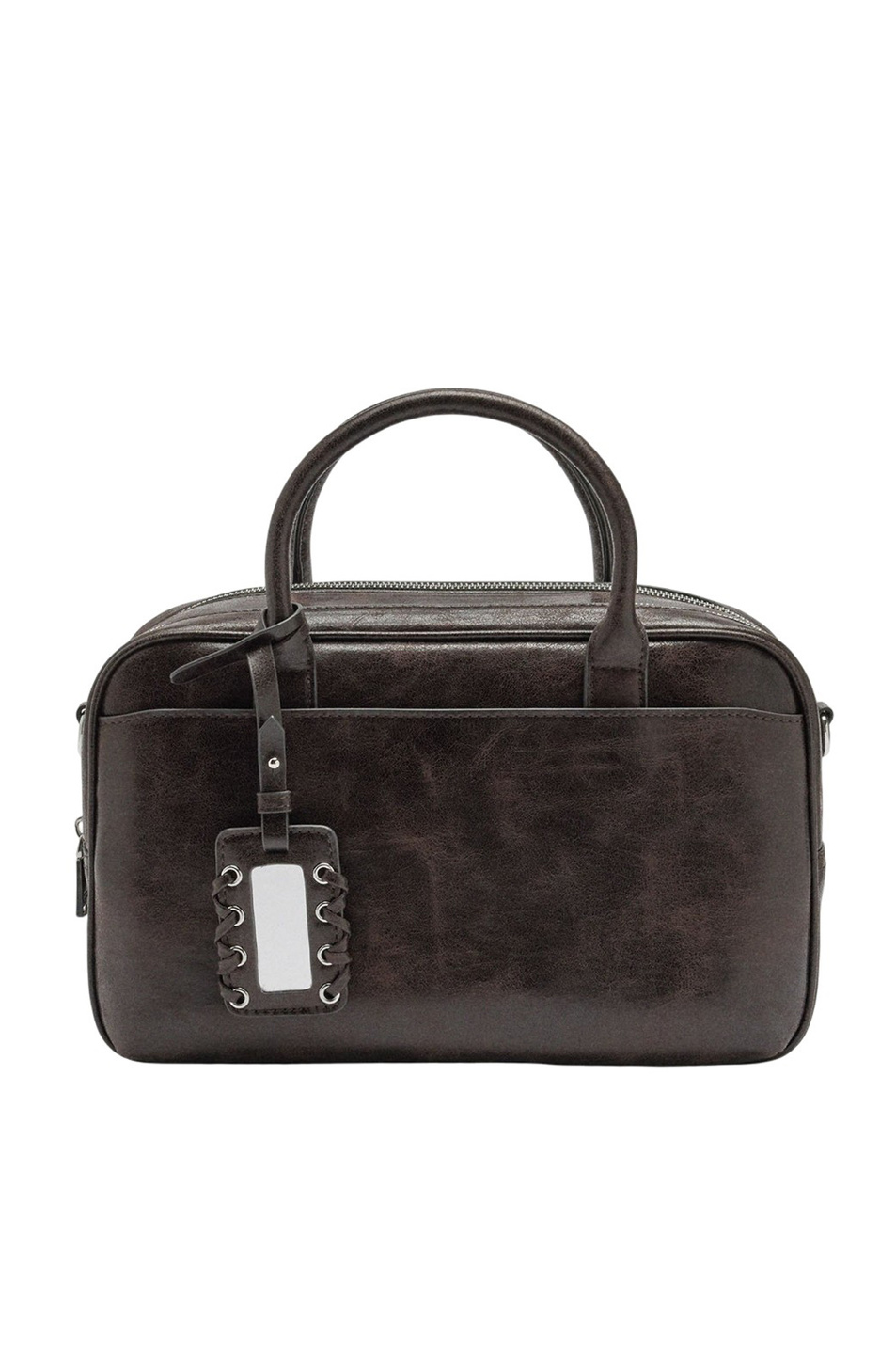 Сумка с подвеской|Основной цвет:Коричневый Женский Parfois Сумка с подвеской (цвет ), артикул 239717 | Фото 1