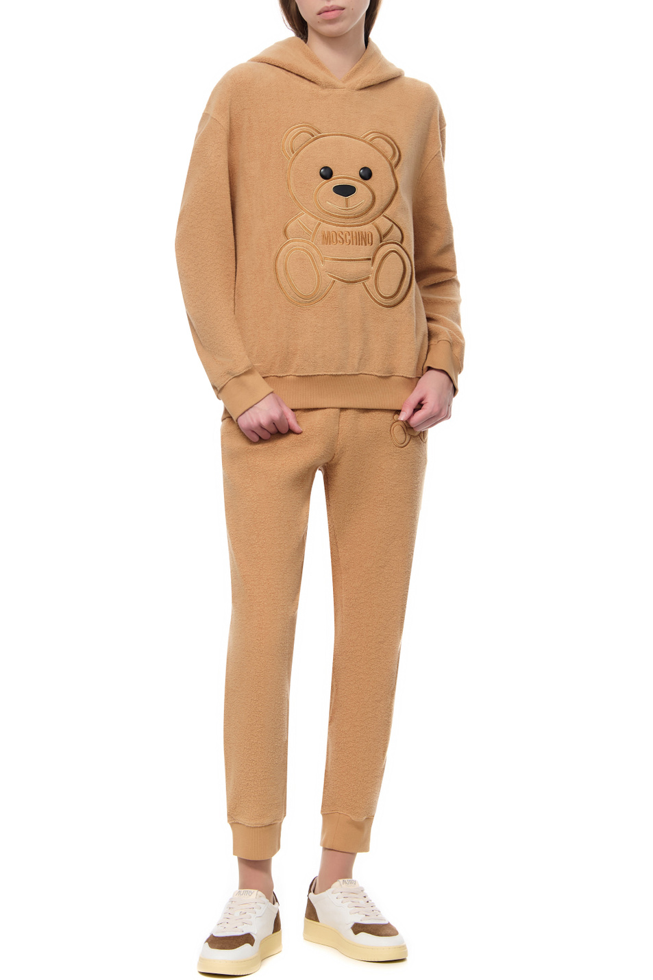 Женский Moschino Брюки из натурального хлопка (цвет ), артикул A0323-5526 | Фото 3