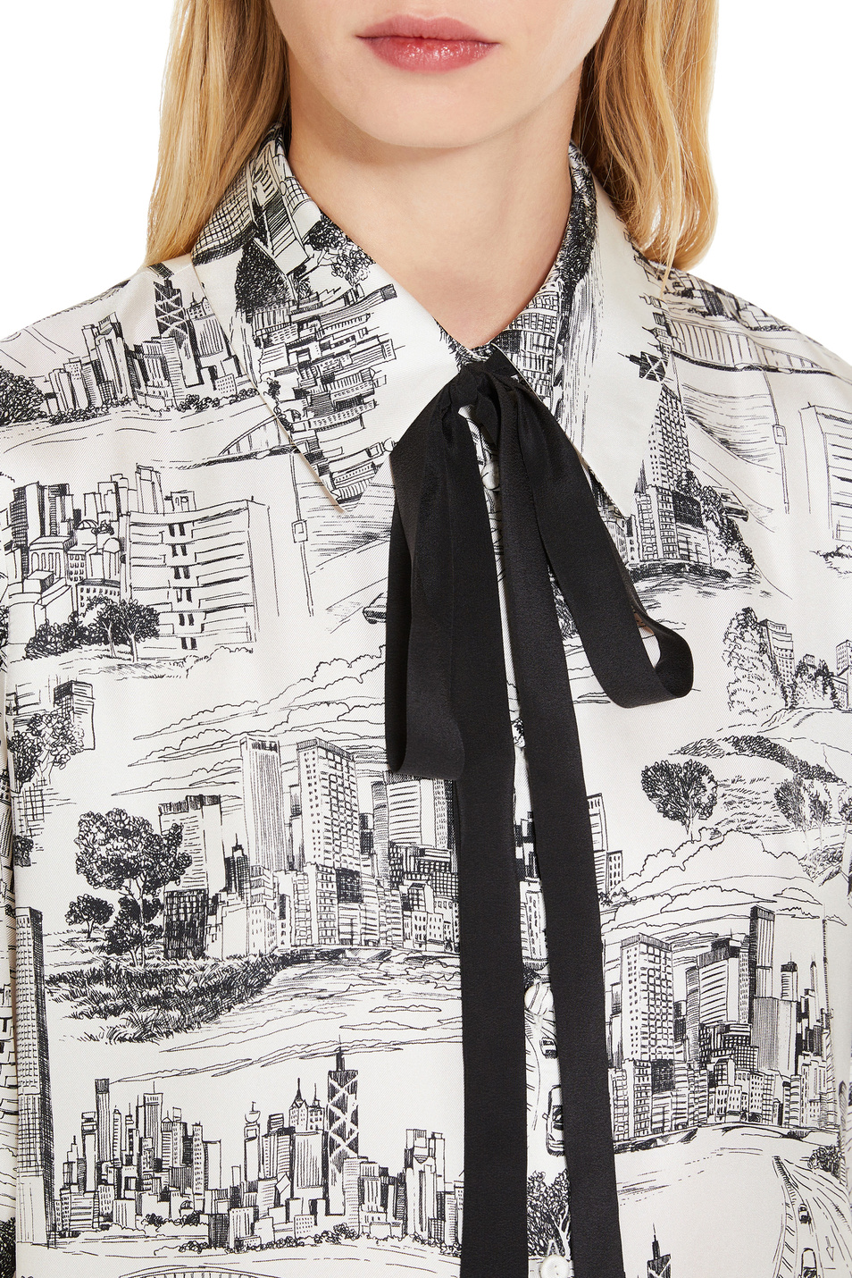 Женский Max Mara Платье-рубашка BATH с принтом (цвет ), артикул 2426226081 | Фото 5