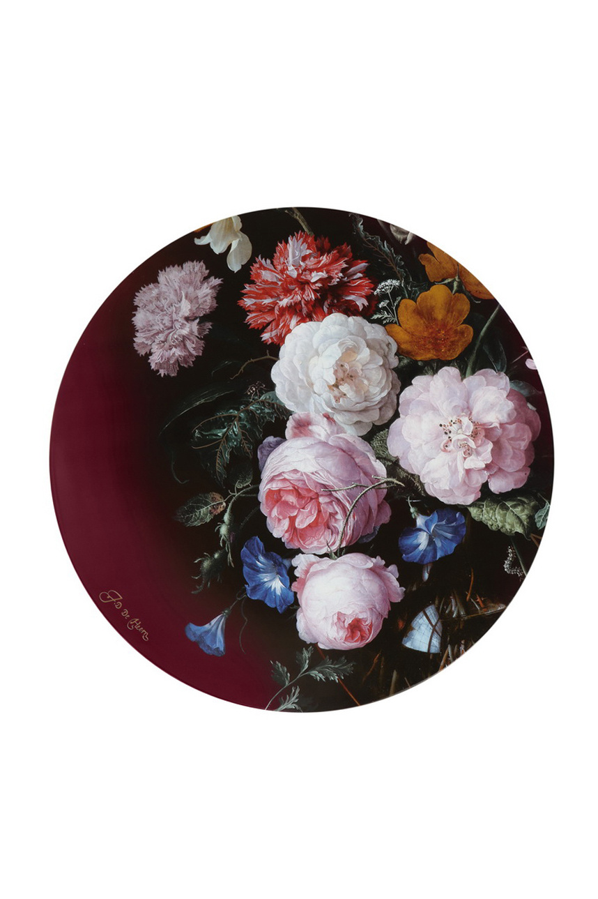 Не имеет пола Goebel Тарелка декоративная "Натюрморт с розами" 41 см (цвет ), артикул 67-150-09-1 | Фото 1