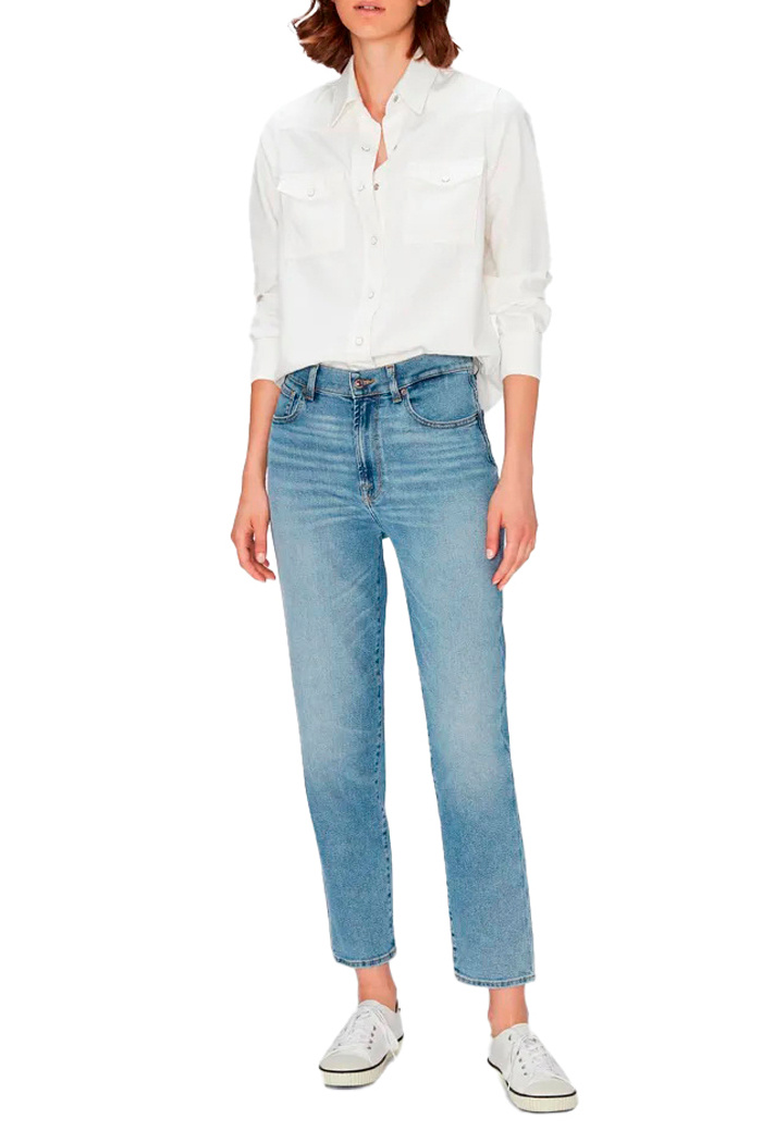 Джинсы MALIA Luxe Vintage Legend|Основной цвет:Голубой Женский 7 for all Mankind Джинсы MALIA Luxe Vintage Legend (цвет ), артикул JSA71200XL | Фото 3