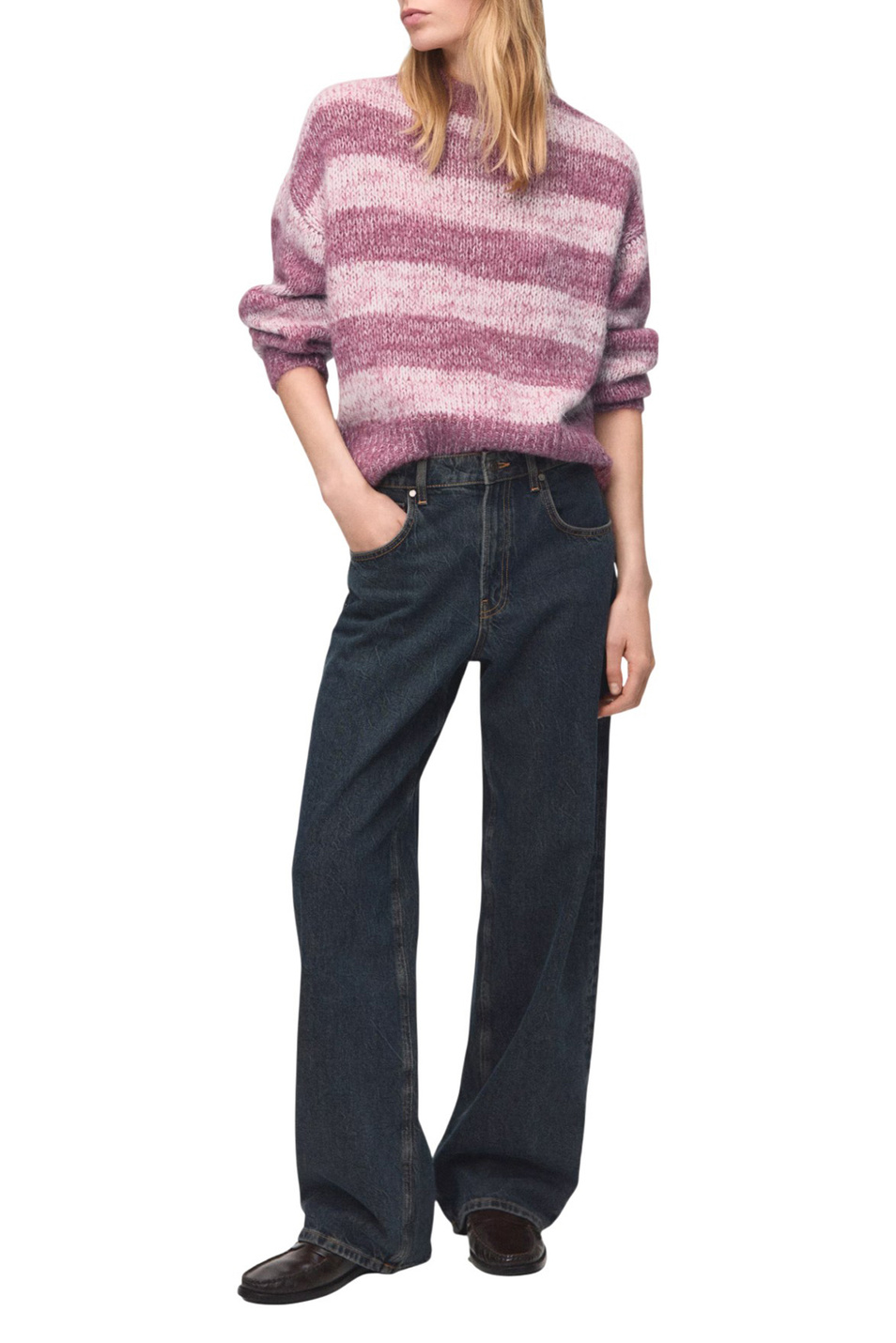 Женский Mango Свитер SUNYSIDE в полоску (цвет ), артикул 27011317 | Фото 2