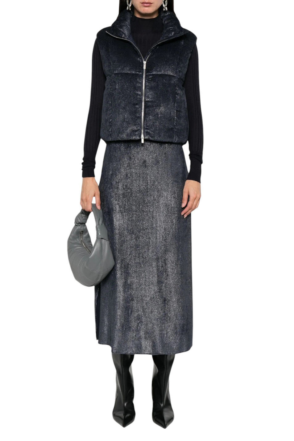 Женский Peserico Жилет однотонный (цвет ), артикул A03449-01596 | Фото 3