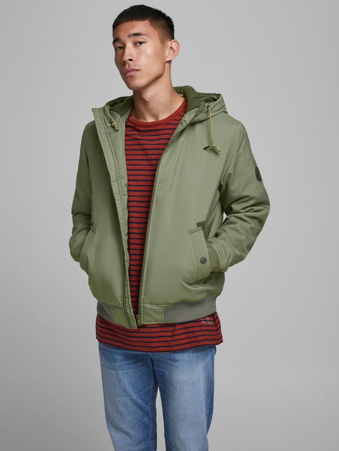 Мужской Jack & Jones Куртка с капюшоном (цвет ), артикул 12173875 | Фото 3