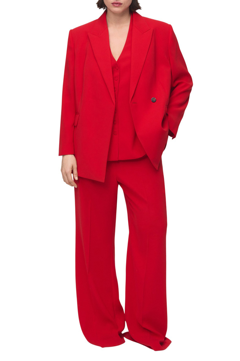 Женский Mango Брюки IGUANA с высокой посадкой (цвет ), артикул 27041320 | Фото 2