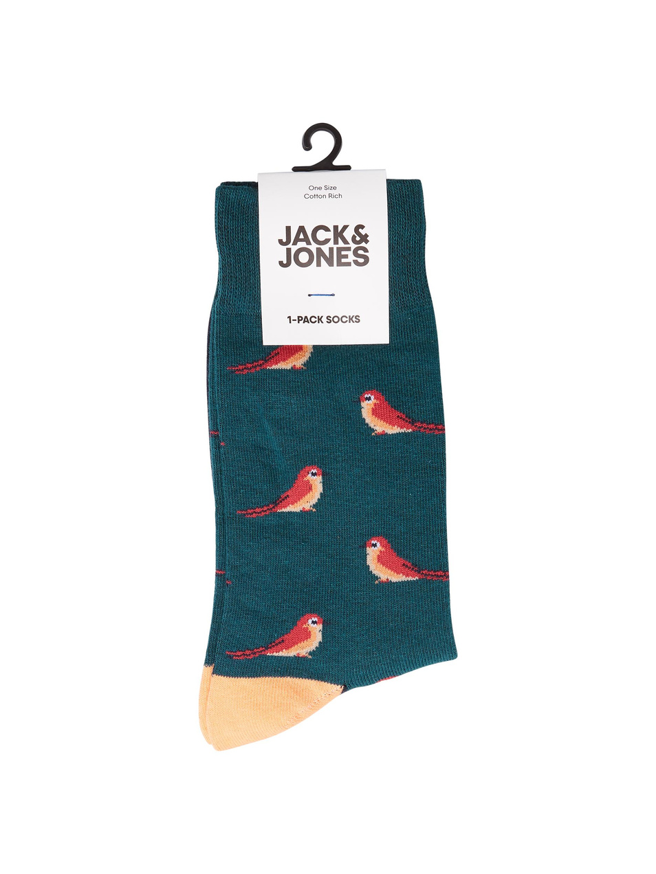 Jack & Jones Носки BIRD из смесового эластичного хлопка (цвет ), артикул 12185612 | Фото 1