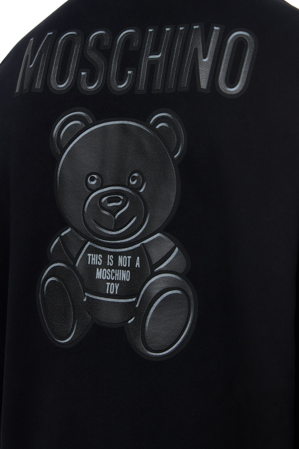 Мужской Moschino Толстовка из натурального хлопка с капюшоном (цвет ), артикул V1738-7028 | Фото 5