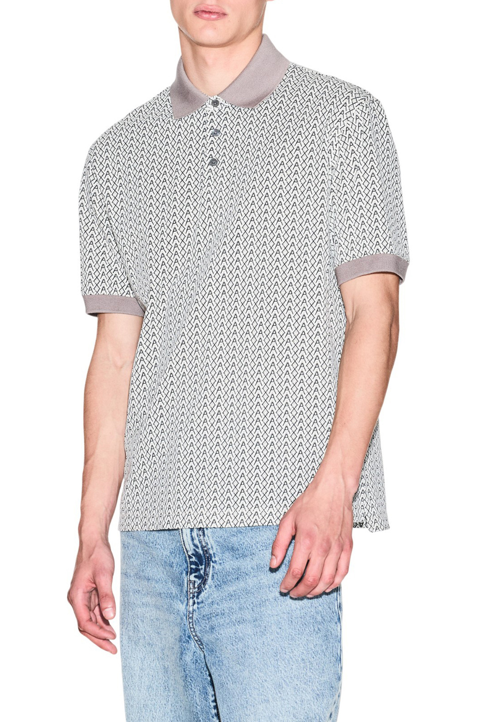 Мужской Armani Exchange Поло из хлопка (цвет ), артикул XM002015-AF10366 | Фото 3