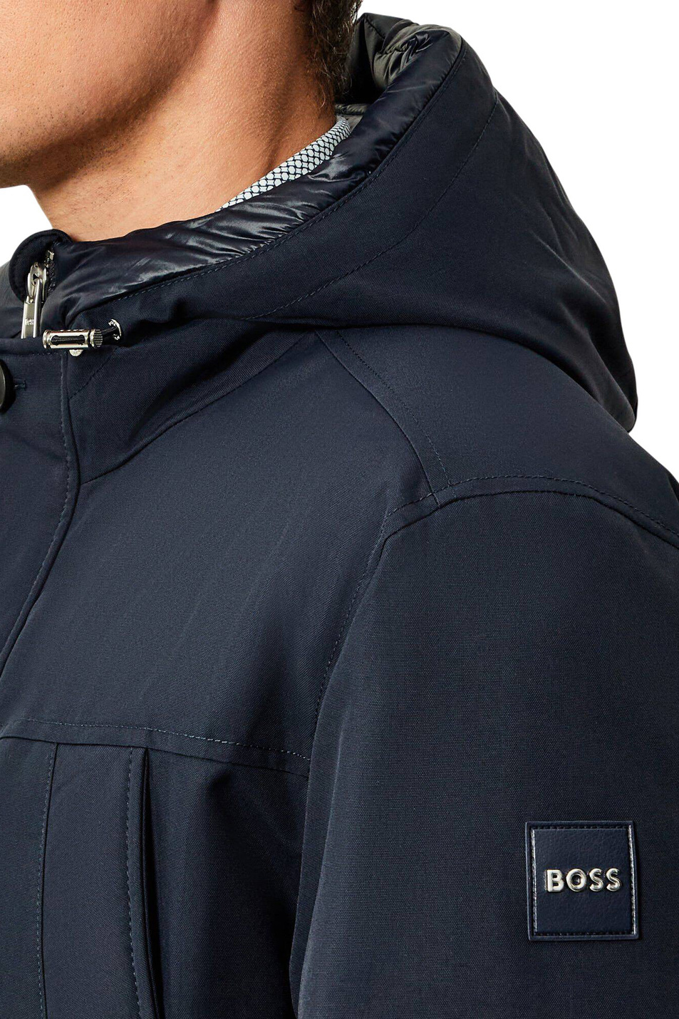 Мужской BOSS Парка Detoni с пуховым наполнителем (цвет ), артикул 50540472 | Фото 6