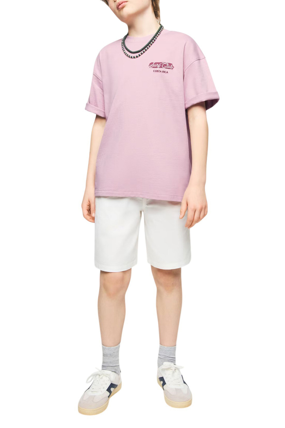 Мальчикам Mango Kids Футболка TAMARI с вышивкой (цвет ), артикул 27088267 | Фото 3