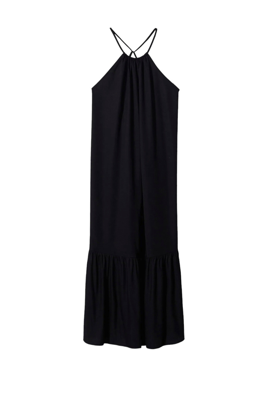 Платье HOLLY свободного кроя|Основной цвет:Черный|Артикул:57052893 | Фото 1