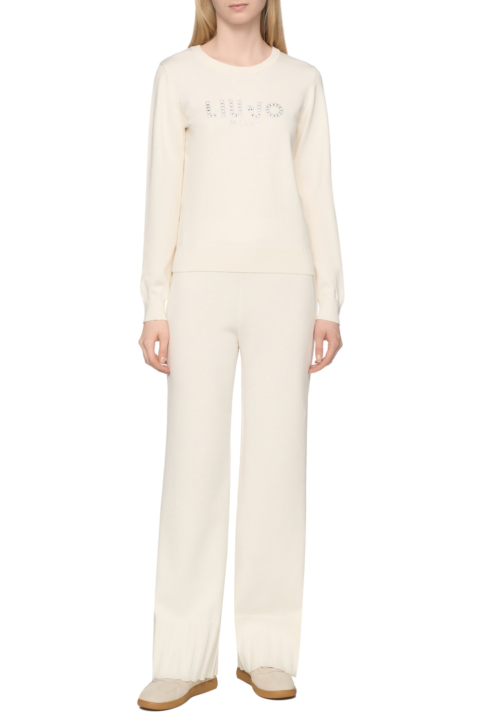 Женский Liu Jo Джемпер с логотипом (цвет ), артикул TF5248MS63L | Фото 3