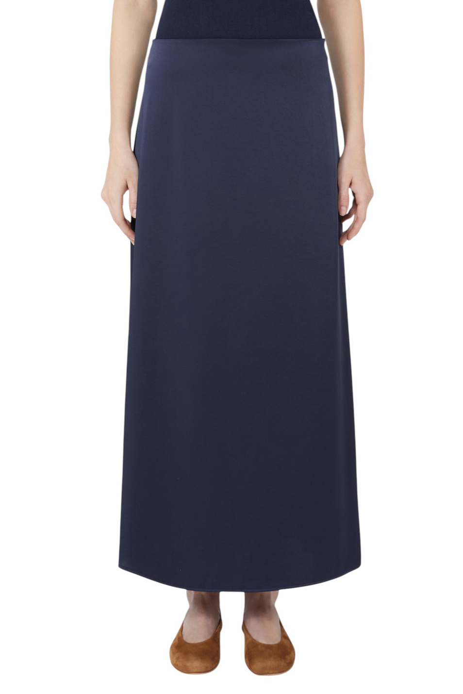 Женский Weekend Max Mara Юбка ANGELO из атласа (цвет ), артикул 2525106041 | Фото 3