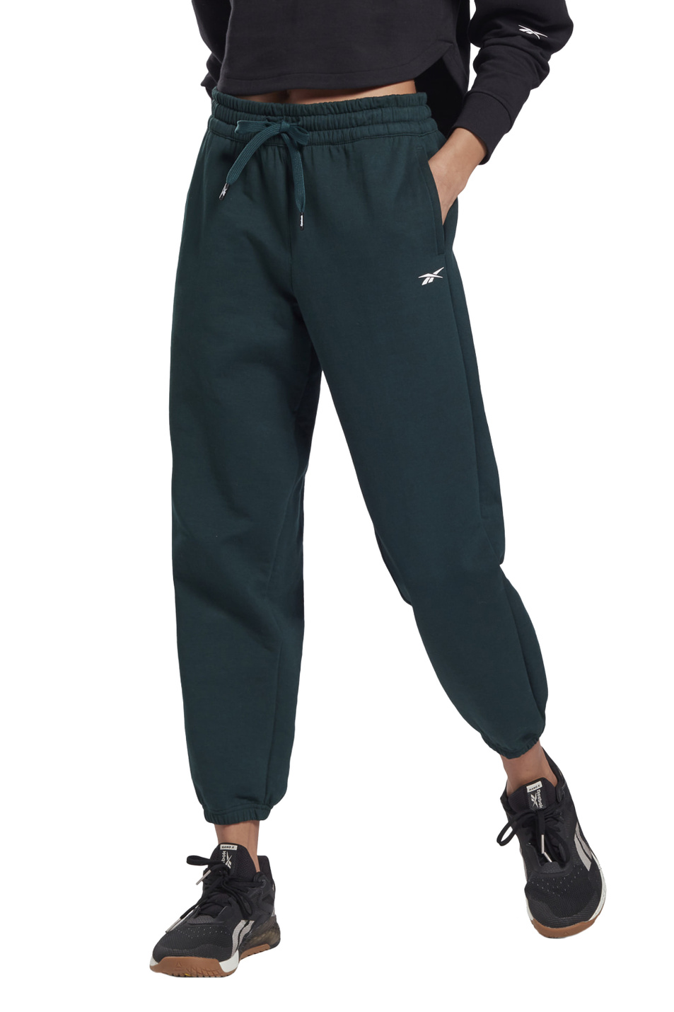 Женский Reebok Спортивные брюки DreamBlend Cotton Knit (цвет ), артикул GI6772 | Фото 3