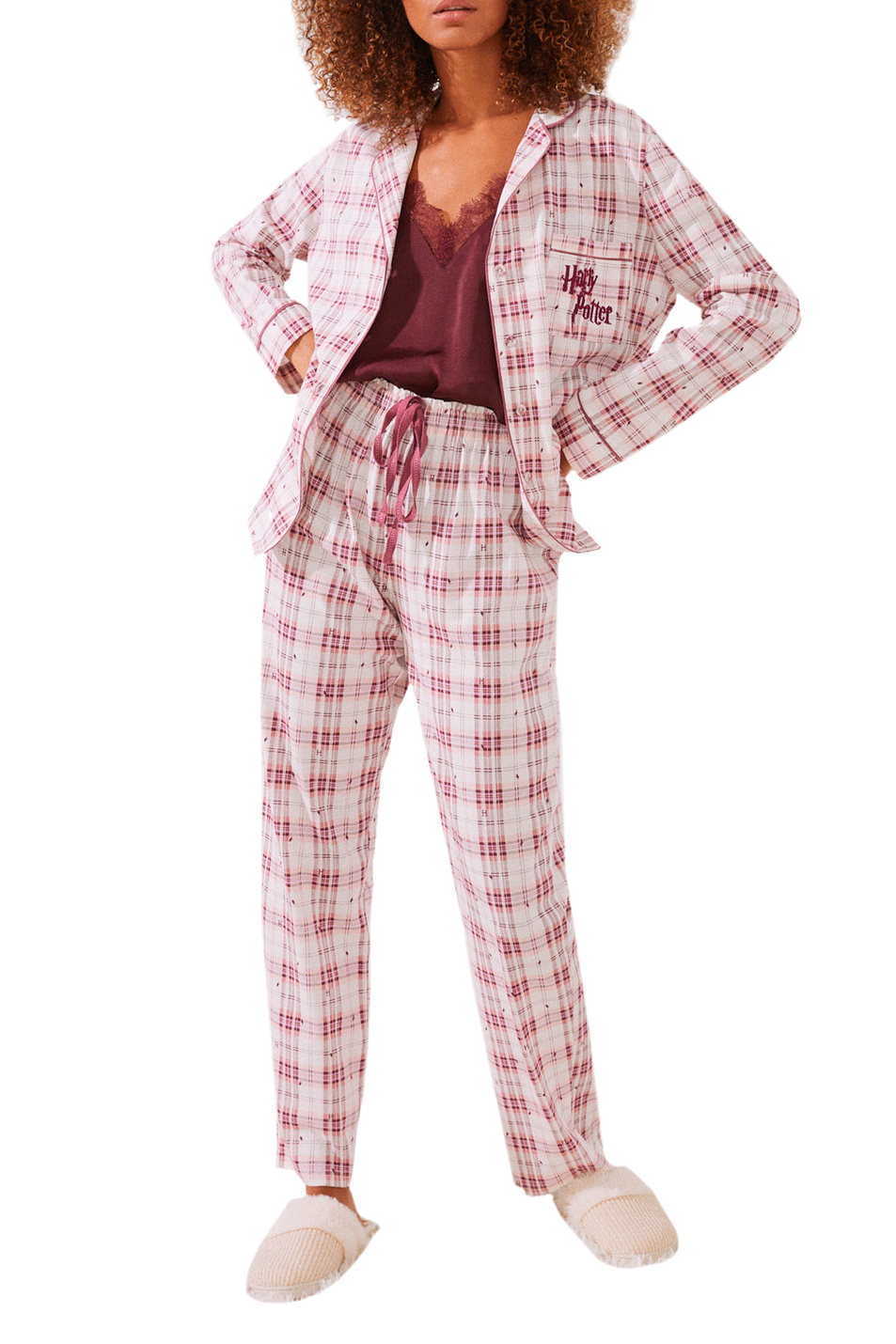 Women'secret Пижама в рубашечном стиле в клетку (цвет ), артикул 3134861 | Фото 1