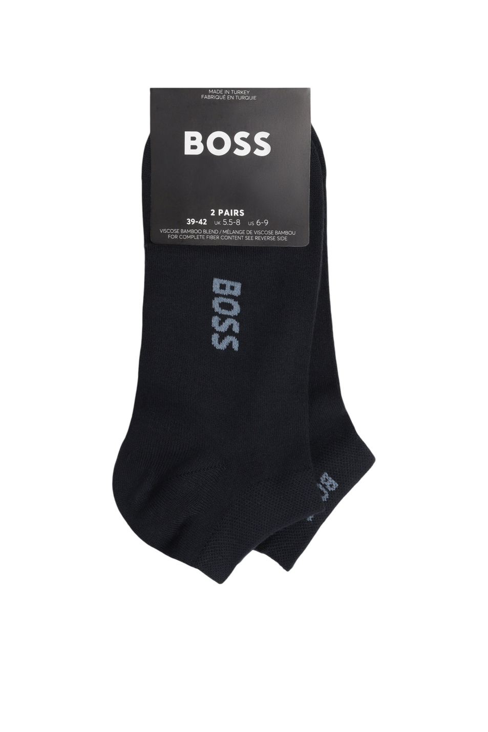 Носки в комплекте из 2 пар|Основной цвет:Синий Мужской BOSS Носки в комплекте из 2 пар (цвет ), артикул 50538188 | Фото 1
