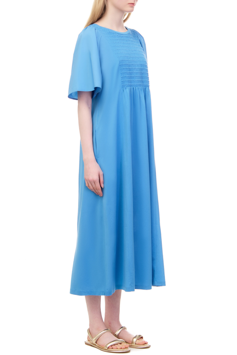 Женский Weekend Max Mara Платье KELLY из натурального хлопка (цвет ), артикул 2356210131 | Фото 3